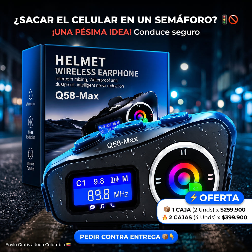 Intercomunicador Motocom Q58